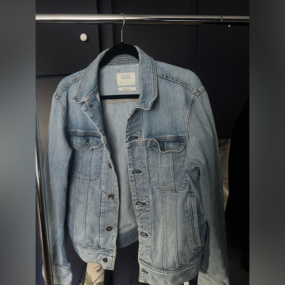 Rag and Bone classic fit Jean jacket. Size S